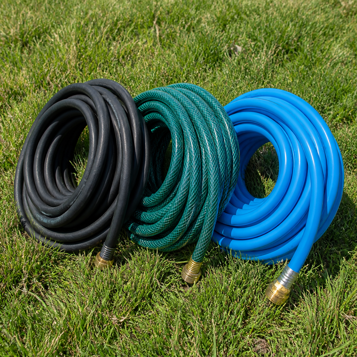 Rubber vs. Vinyl vs. Polyurethane Hoses: Which Material Is Right for Your Garden?